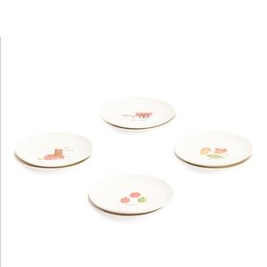 Rae Dunn Farmhouse set of 4 plates